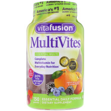 VitaFusion, MultiVites, Multivitamin Gummis, Beere, Pfirsich und Orange, 150 Gummis