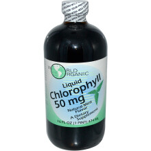 World Organic, Chlorophylle Liquide, Menthe Naturelle, 50 mg, 16 fl oz (474 ml)