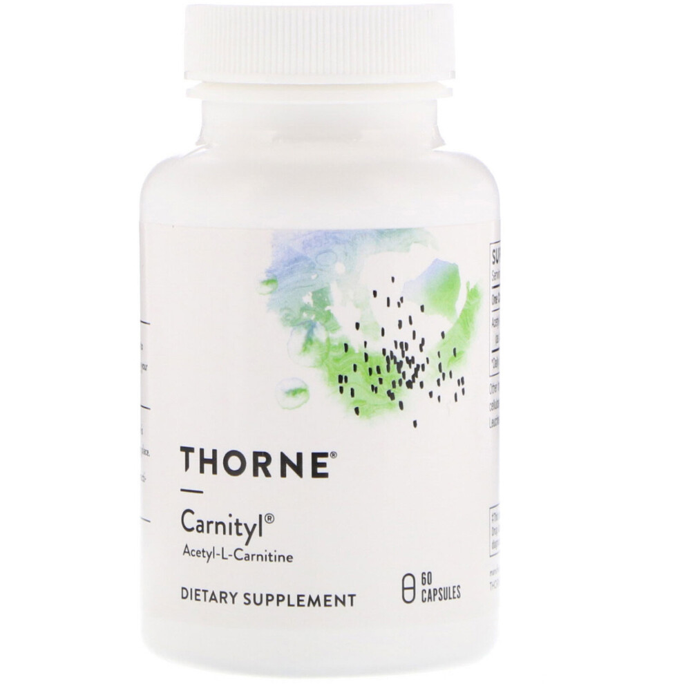 Thorne Research , Carnityl, Acetyl-L-Carnitine, 60 Capsules