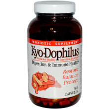 Kyolic, Kyo-Dophilus, Probiotique Quotidien, 3 Milliards d'UFC, 360 Capsules