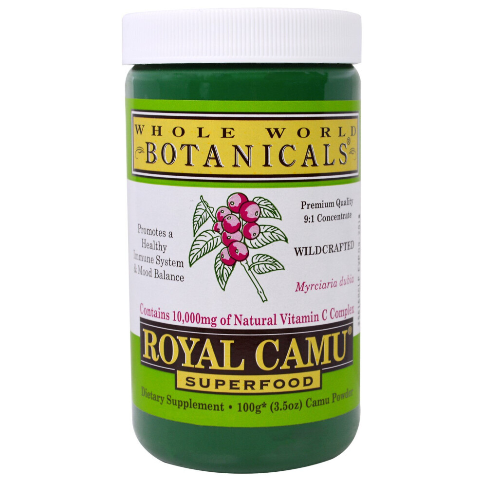 Whole World Botanicals , Royal Camu Powder, 3.5 Oz (100 G)