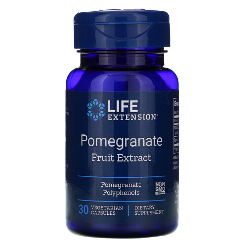 Life Extension, Extrait de Fruit de Grenade, 30 Capsules Végétariennes