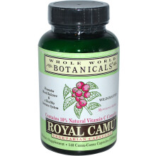 Whole World Botanicals, Royal Camu, 700 mg, 140 Vegane Kapseln (350 mg pro Kapsel)