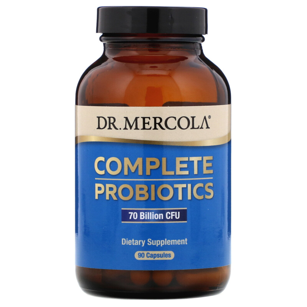 Dr. Mercola , Complete Probiotics, 70 Billion Cfu, 90 Capsules
