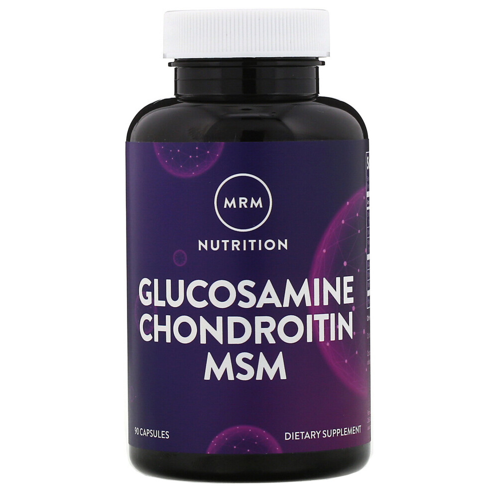 Mrm , Nutrition, Glucosamine Chondroitin Msm, 90 Capsules