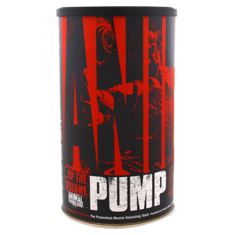 Universal Nutrition, Animal Pump,  Preworkout Muscle Volumizing Stack, 30 Packs