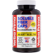 Yerba Prima, Gélules de Fibres Solubles, 180 Gélules