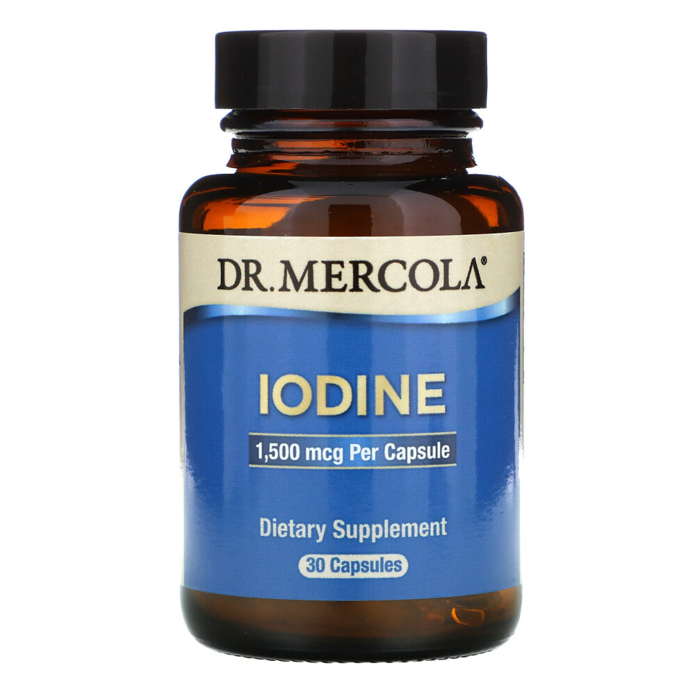Dr. Mercola , Iodine, 1.5 Mg, 30 Capsules