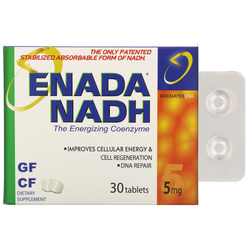 ENADA, NADH 5x, 5 mg, 30 comprimés