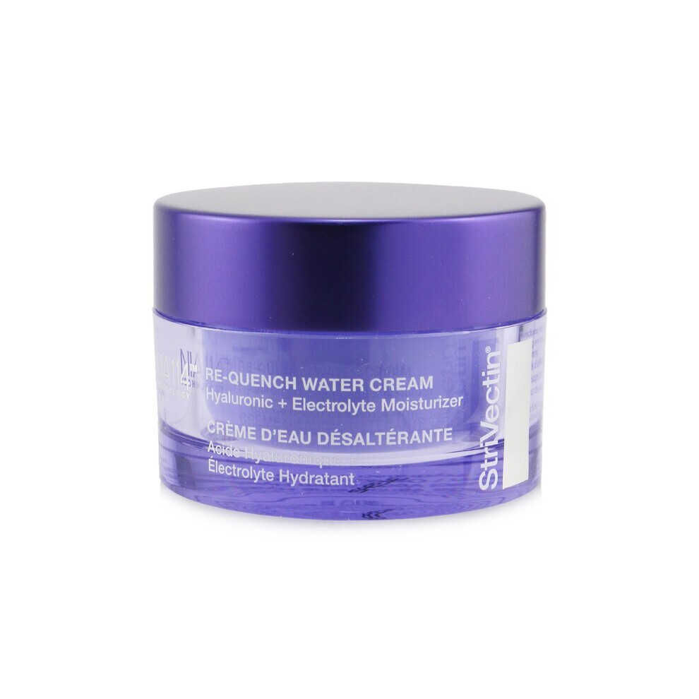 Strivectin Cream - Advanced Hydration Re-Quench Water - Hyaluronic + Electrolyte Moisturizer (Oil-Free) - 50Ml/1.7Oz