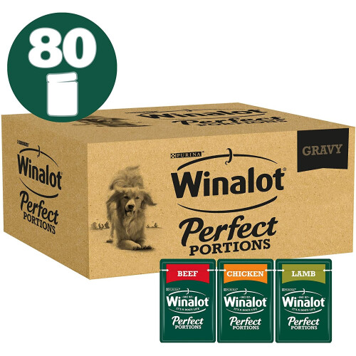 Winalot dog shop food pouches