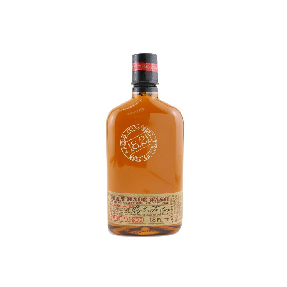 Photos - Shower Gel Man Made Wash Shampoo Conditioner & Body Wash - # Sweet Tobacco - 530ml/18oz