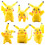 6pcs Pikachu Mini Figure Toy Model Cake Decoration 1