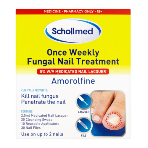 Scholl Schollmed Fungal Nail Treatment, 5% Medicated Nail Lacquer, 2.5 ml