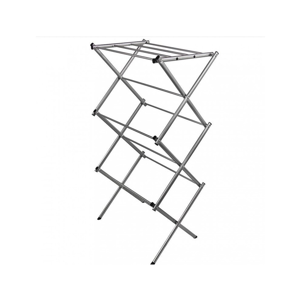 3 Tier Clothes Airer Horse Rack Portable Folding