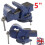 5" 125mm Work Bench Vice Vise Workshop Clamp Engineer Jaw Swivel Base 2