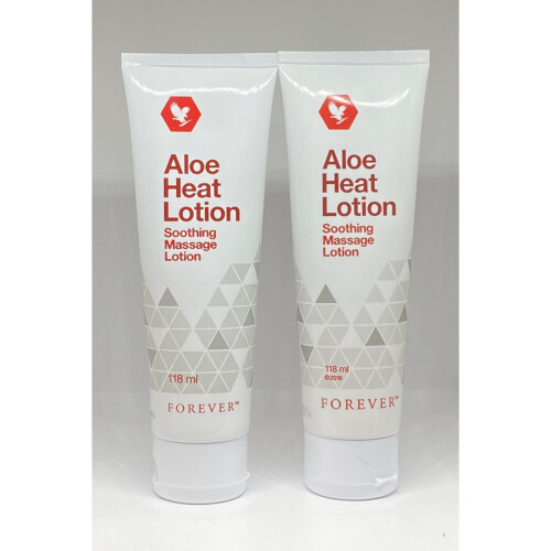 FOREVER LIVING ALOE HEAT LOTION X 2