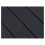 URBN Living Black Plastic Garden Bench Side Coffee Table 7