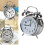 Retro Loud Double Bell Mechanical Key Wound Alarm Clock Kid Gift 1