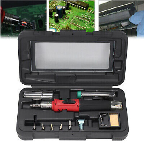 Professional Soldering Iron Kit Gas Butane Auto Ignition Torch