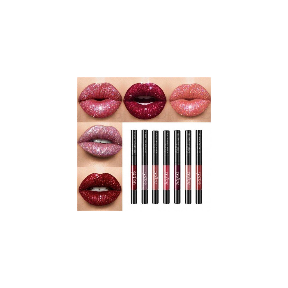 (3) 15ml Matte Lipstick Set 12 Colors Liquid Lipstick Lip Tint Matte Velvet 24h Long Lasting Non-stick Cup Lip Makeup 2020 TSLM1