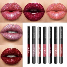 (4) 15ml Matte Lipstick Set 12 Colors Liquid Lipstick Lip Tint Matte Velvet 24h Long Lasting Non-stick Cup Lip Makeup 2020 TSLM1