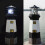 Solar Power Lighthouse Rotating LED Garden Light Haus Dekoration 3