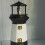 Solar Power Lighthouse Rotating LED Garden Light Haus Dekoration 6