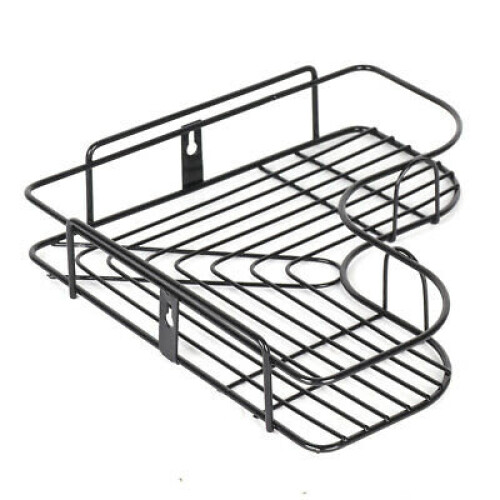 Punch-Free Corner Shower Shelf Rack Kitchen Bathroom Storage Rack 1