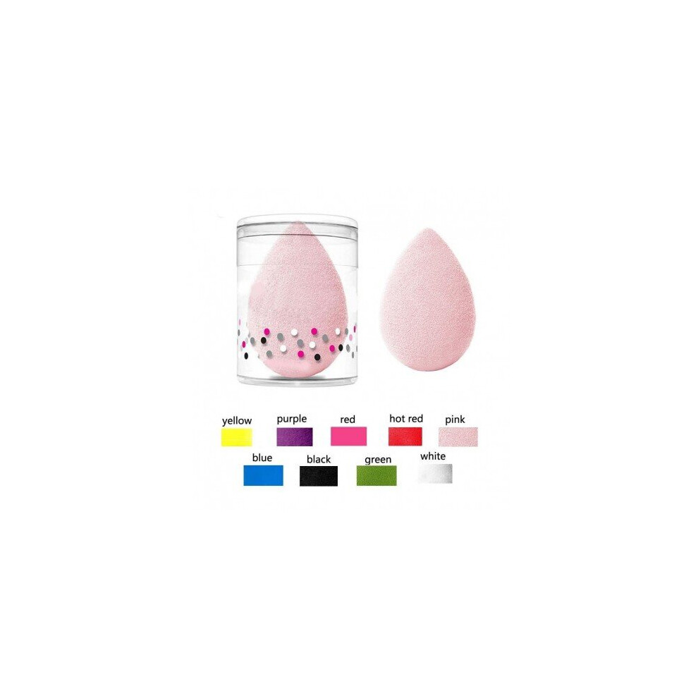 Photos - Makeup Brush / Sponge  7 Colors Makeup Sponge Puff Cosmetic Water Drop Shape Blending Face Foundation Powder Beauty Makeup Sponge Puff Cosm(Black)