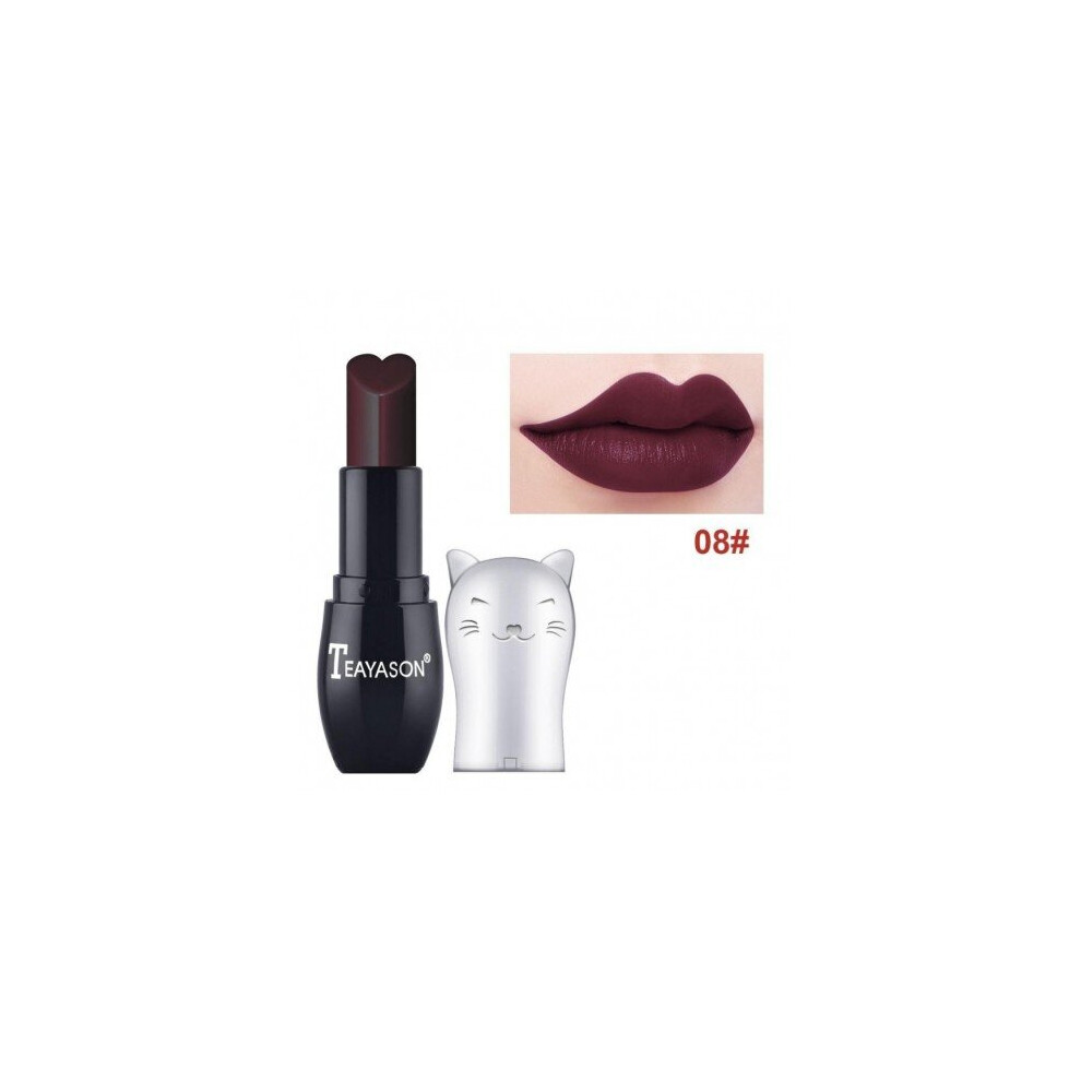 Blowuponline5 Cream (03) Brand Heart Shape Velvet Nude Sexy Matte Lipstick Lips Makeup Beauty Cosmetics Rouge A Levre Pintalabios Mate Larga Duracion