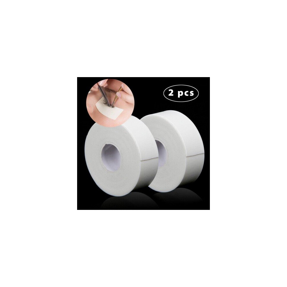 Blowuponline5 (2Roll 5M) Eyelash Extension 5M/Roll Foam Sponge Lash Patch Medical Tape Lint Free Eye Pads Under Patches Tape Supply Eyelash Makeup Tools