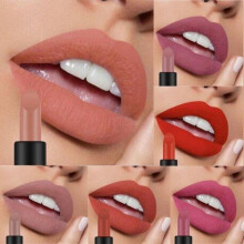 (6) Long Lasting Matte Lipstick Professional Waterproof Lip Stick Makeup Matt Batom Lipstick rouge a levre Red Lip Cosmetic for Lady