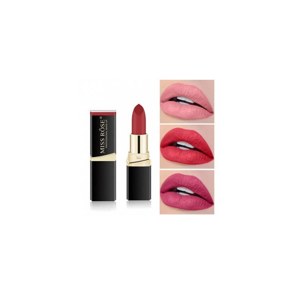 Blowuponline5 Red,Cream (06) Lips Makeup Sexy Matte Lipstick Waterproof Long Lasting Matt Velvet Red Nude Lipsticks Korean Lip Stick