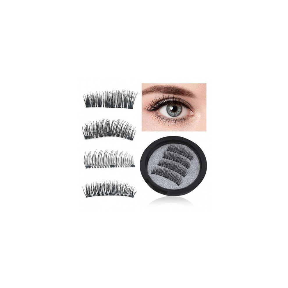 Photos - False Eyelashes  Magnetic Eyelashes with 3 Magnet 3D Magnetic Lashes Hand Made Natural Long  Magnet Lashes Bea(5Pair Style 6)