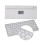 (WHITE) Keyboard Wireless Keyboard 3.0 Bluetooth Keyboard 3