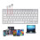 (WHITE) Keyboard Wireless Keyboard 3.0 Bluetooth Keyboard 2