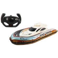 Remote Control R/C Boat High Speed Air Inflation Racing Ship Rivers Lakes 2.4Ghz