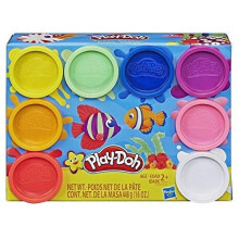 Play-Doh Hasbro PLAYDOH PACK 8 BOTTLES Multicolour (E5044EU4