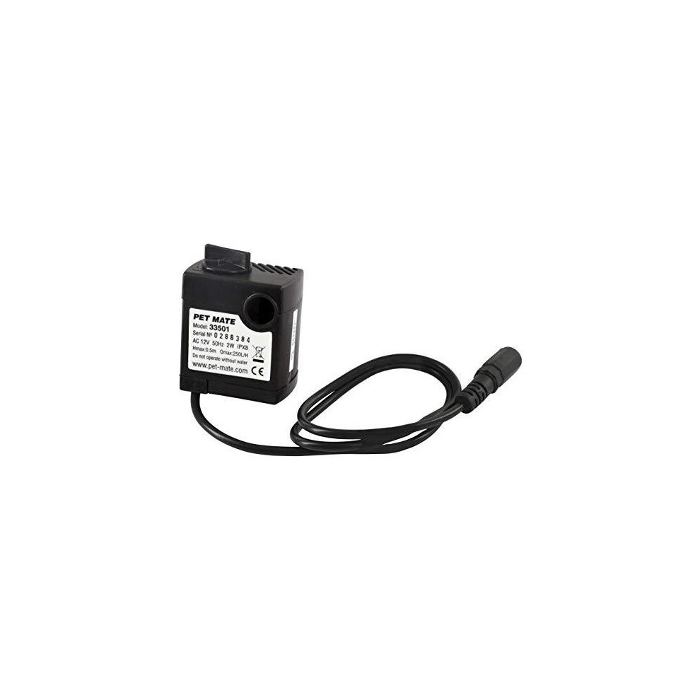 Pet Mate Replacement Pump For Cat Mate And Dog Mate Pet Fountains