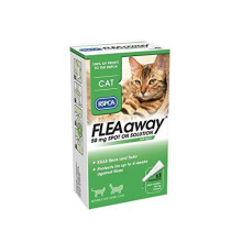 RSPCA FleaAway Spot On Solution for Cats, 50 mg