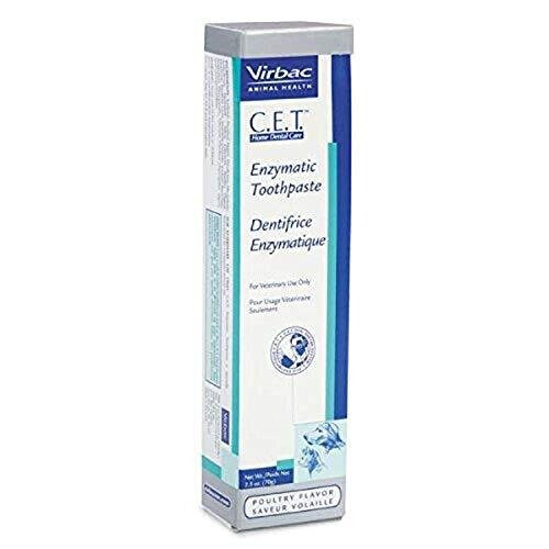 Virbac Virbac C.E.T. Enzymatic Toothpaste, Poultry Flavor, 2.5 oz