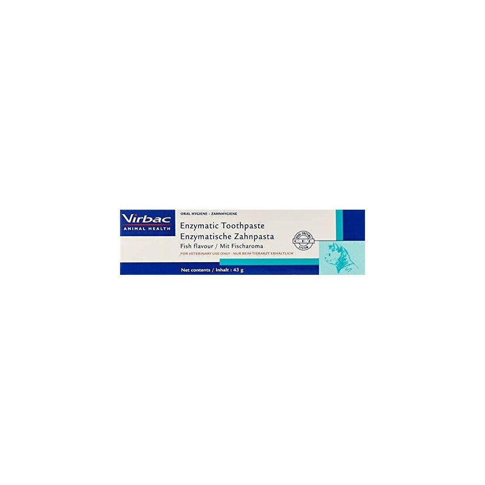 Virbac Enzymatic Toothpaste Fish Flavour 43g