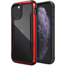 For iPhone 11 Pro Red X-doria Defense Shield Military Protective Case Cover Facia