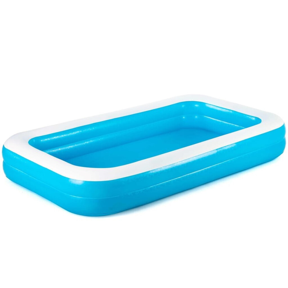 Bestway Swimming Pool Rectangular 305x183x46cm Blue Garden Above Ground Ponds