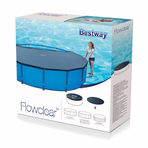 Bestway Overdækning til ramme- og støttepool 366 cm Bestway 58037 1