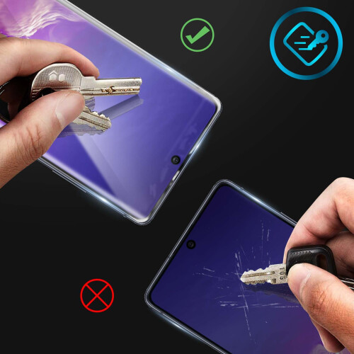 Screen Protector for Samsung Galaxy S10 Lite made with Tempered Glass 2