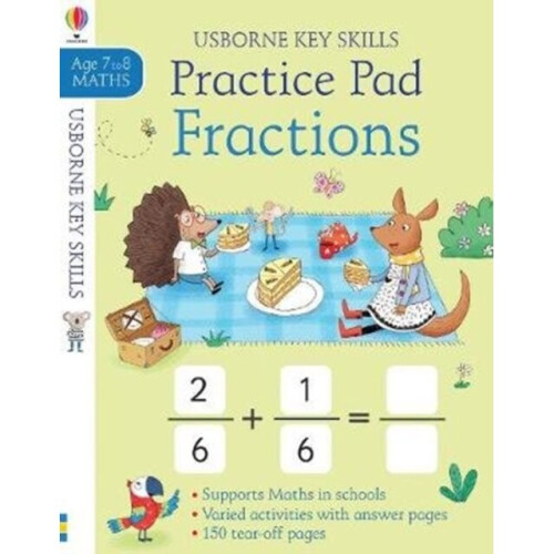 Fractions Practice Pad 7-8 by Tudhope & SimonBathie & Holly