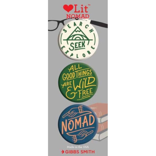 Nomad 3 Badge Set by Gibbs-Smith & Gibbs-Smith