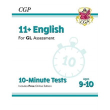11 GL 10-Minute Tests English - Ages 9-10 with Online Edition by Books & CGP